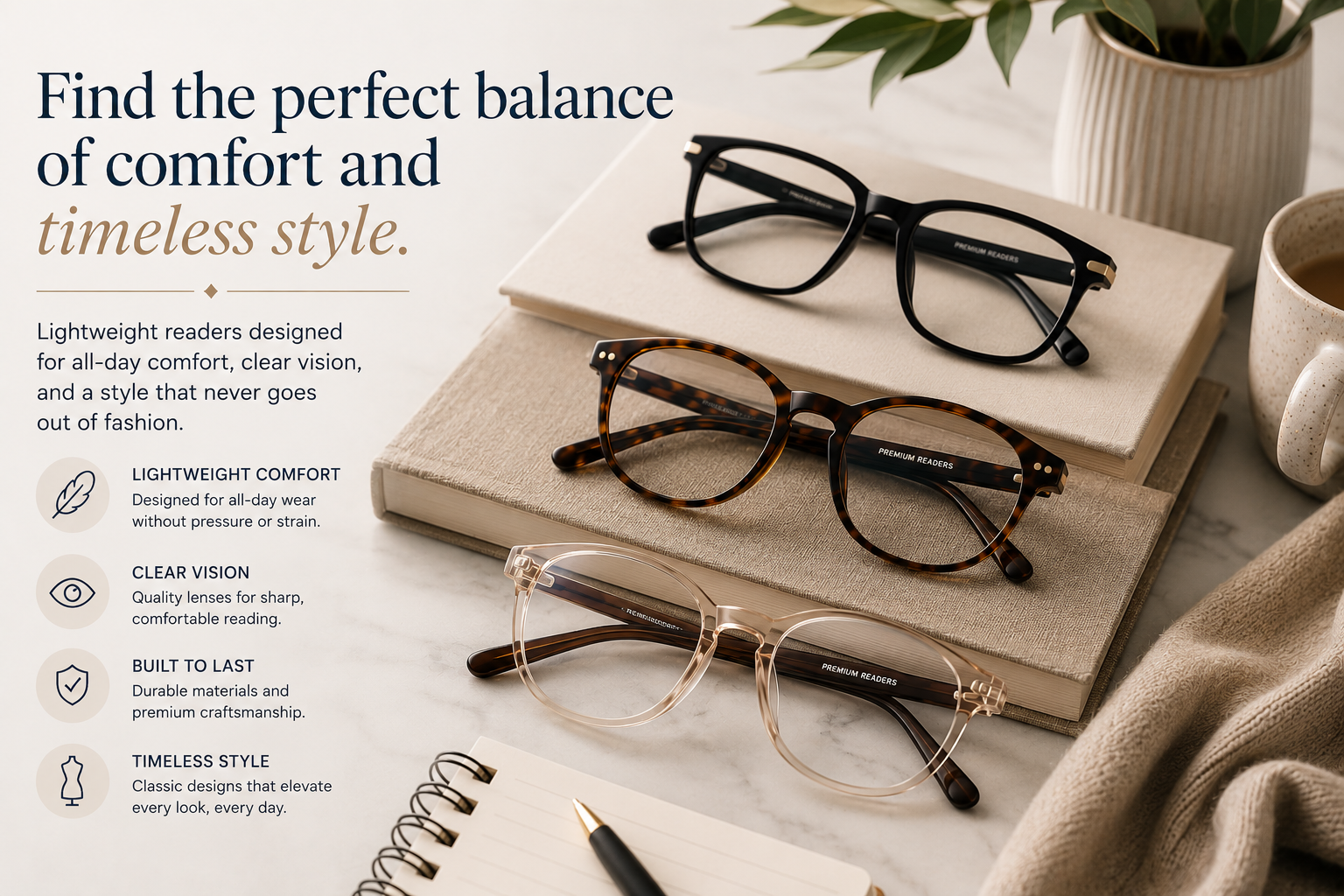 Find The Perfect Balance Of Comfort And Timeless Style